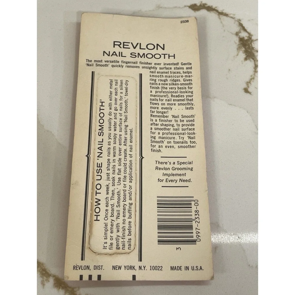 Vintage Nail File Lot Open Boxes Emery Board Nail Smooth Revlon Partial READ